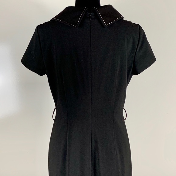 Tahari black dress size 8 - Picture 6 of 7